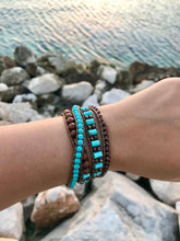 Load image into Gallery viewer, Healing Bracelets - Blue and Brown
