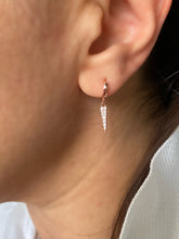 Load image into Gallery viewer, Petite Hoops with charms