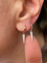 Load image into Gallery viewer, Petite Hoops with charms