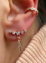 Load image into Gallery viewer, Arch earrings with charms