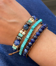 Load image into Gallery viewer, Healing Bracelets - Light and Dark Blue
