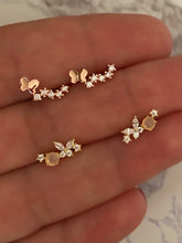 Load image into Gallery viewer, Super Dainty Butterfly Studs