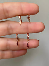 Load image into Gallery viewer, Petite Hoops with charms