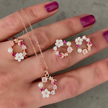 Load image into Gallery viewer, Pink Spring Flowers Set