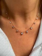 Load image into Gallery viewer, 45 cm chain with droplet stones