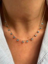 Load image into Gallery viewer, 45 cm chain with droplet stones