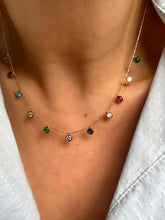 Load image into Gallery viewer, 45 cm chain with droplet stones