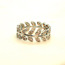 Load image into Gallery viewer, Leaves with zircon stones- Ring