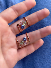 Load image into Gallery viewer, Z ring with colourful zircon stones