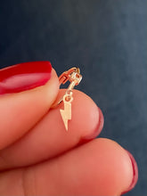 Load image into Gallery viewer, Petite Hoops with charms