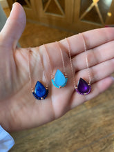 Load image into Gallery viewer, Enamel droplet necklace