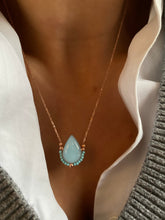 Load image into Gallery viewer, Enamel droplet necklace