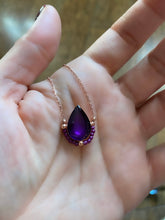 Load image into Gallery viewer, Enamel droplet necklace