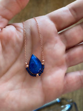 Load image into Gallery viewer, Enamel droplet necklace