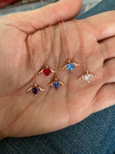 Load image into Gallery viewer, Heart With Angel wings Necklace