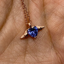 Load image into Gallery viewer, Heart With Angel wings Necklace