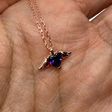 Load image into Gallery viewer, Heart With Angel wings Necklace