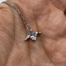 Load image into Gallery viewer, Heart With Angel wings Necklace