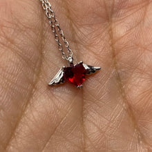 Load image into Gallery viewer, Heart With Angel wings Necklace