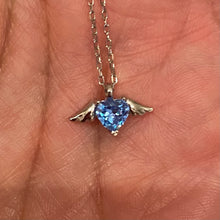 Load image into Gallery viewer, Heart With Angel wings Necklace