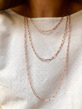 Load image into Gallery viewer, Paper Clip Chain