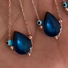 Load image into Gallery viewer, Enamel droplet necklace