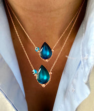 Load image into Gallery viewer, Enamel droplet necklace