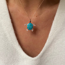 Load image into Gallery viewer, Turtle Necklace - Enamel