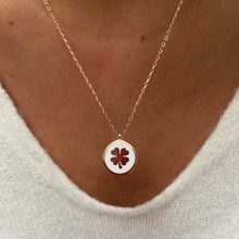 Load image into Gallery viewer, Necklaces with Clover on Enamel