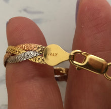 Load image into Gallery viewer, Silver Braided Bangles