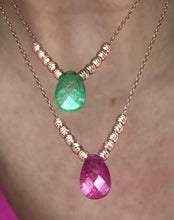 Load image into Gallery viewer, Necklace with colorful natural stones