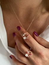 Load image into Gallery viewer, Spring Flower Necklaces