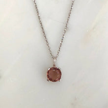 Load image into Gallery viewer, Necklace with colour changing Zultanite gem