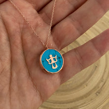 Charger l'image dans la galerie, Angel on Turquoise Necklace