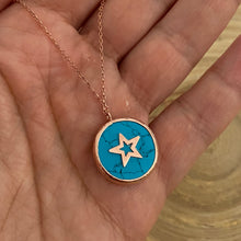 Charger l'image dans la galerie, Angel on Turquoise Necklace