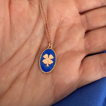 Load image into Gallery viewer, Necklaces with Clover on Enamel