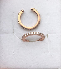 Load image into Gallery viewer, Cartilage earrings - Paveset hoops
