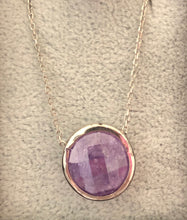 Load image into Gallery viewer, Round shape natural stone Necklaces