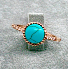 Load image into Gallery viewer, Double Sided Turquoise Ring