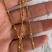 Load image into Gallery viewer, Fancy bars and beads chain
