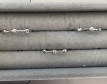 Load image into Gallery viewer, Thin Rings with clear zircon stones - Sparkle Collection