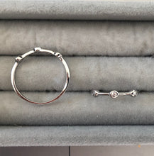 Load image into Gallery viewer, Thin Rings with clear zircon stones - Sparkle Collection