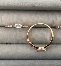 Load image into Gallery viewer, Thin Rings with clear zircon stones - Sparkle Collection