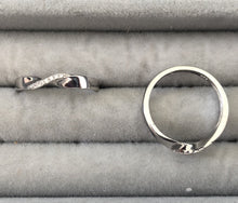 Load image into Gallery viewer, Thin Rings with clear zircon stones - Sparkle Collection