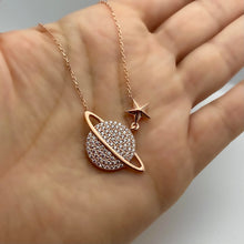 Load image into Gallery viewer, Saturn Necklace