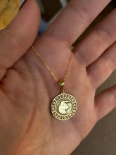 Load image into Gallery viewer, Horoscopes  - Coin necklaces with horoscope signs