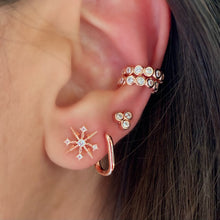 Load image into Gallery viewer, Cartilage earrings - Paveset hoops