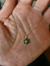 Load image into Gallery viewer, Pretty flower Necklaces with colourful stones