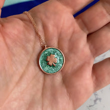 Load image into Gallery viewer, Necklaces with Clover on Enamel