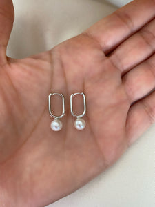 Ear Cuffs with single pearl - Earrings